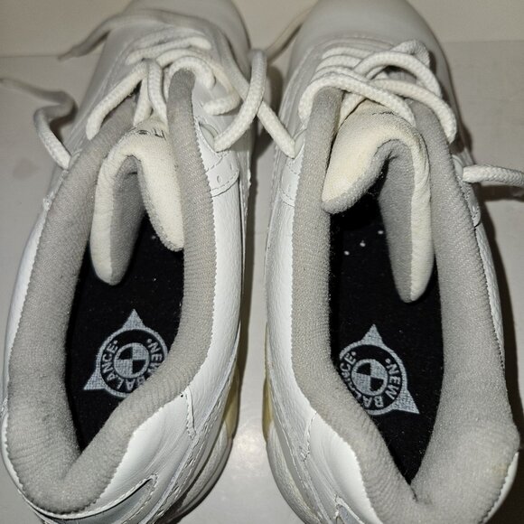 New Balance 1250 Mens’ Golf Shoes Size 9 Abzorb Rollbar White Spikes ready - Picture 13 of 16